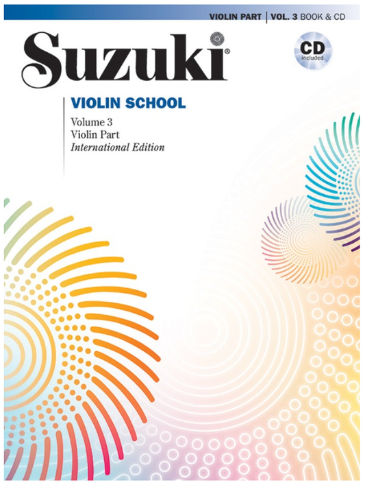 Suzuki Violin School, Volume 3 (violin) Alfred