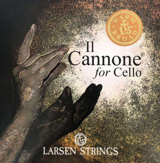 Larsen Il Cannone cello string set, Warm & Broad