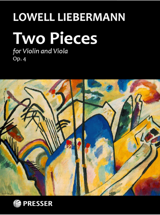 Liebermann: Two Pieces for Violin and Viola Op. 4 (violin and viola) PRESSER