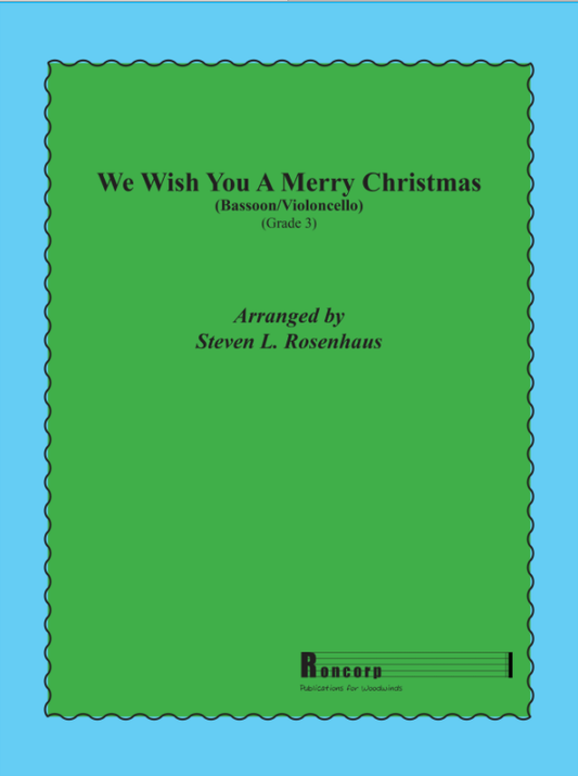 Rosenhaus: We Wish You a Merry Christmas (2 cellos) NORTHEASTERN