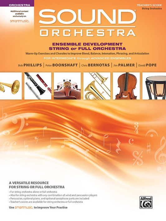 Phillips: Sound Orchestra: Ensemble Development String Orchestra: Teacher Score (score, online resources included) ALFRED
