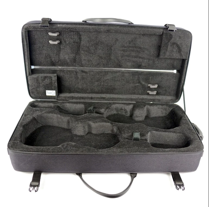 BAM CLASSIC double oblong violin/viola (16.25") case,