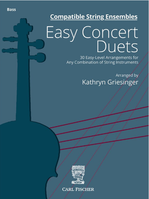 Griesinger, K.: Easy Concert Duets: 30 Easy Level Arrangements (2 basses) CF