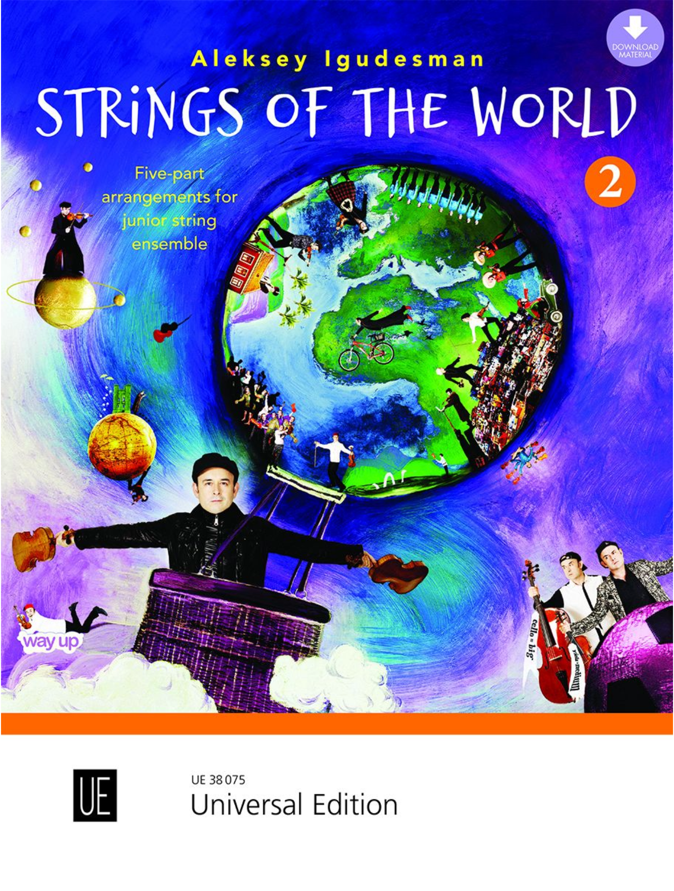 Igudesman: Strings of the World 2 (string quintet) SCORE UE