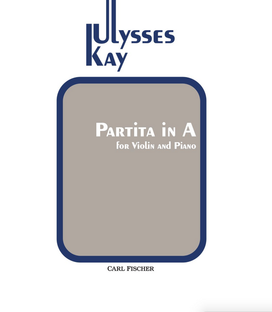 Kay: Partita In A (violin) FISCHER