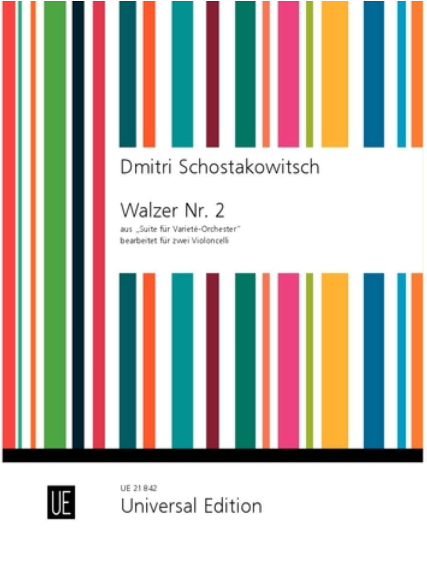 Shostakovich: Waltz No. 2 (two cellos) UE