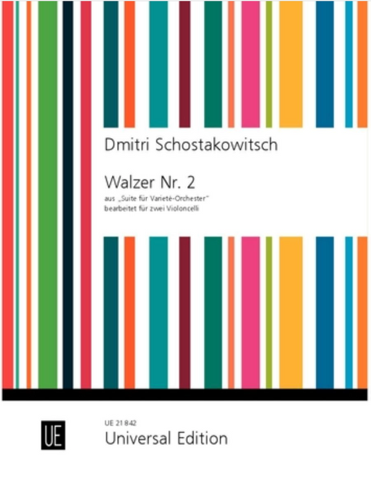 Shostakovich: Waltz No. 2 (two cellos) UE