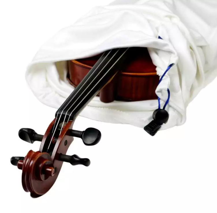 Gotz champagne violin bag, hand-sewn micro-fiber