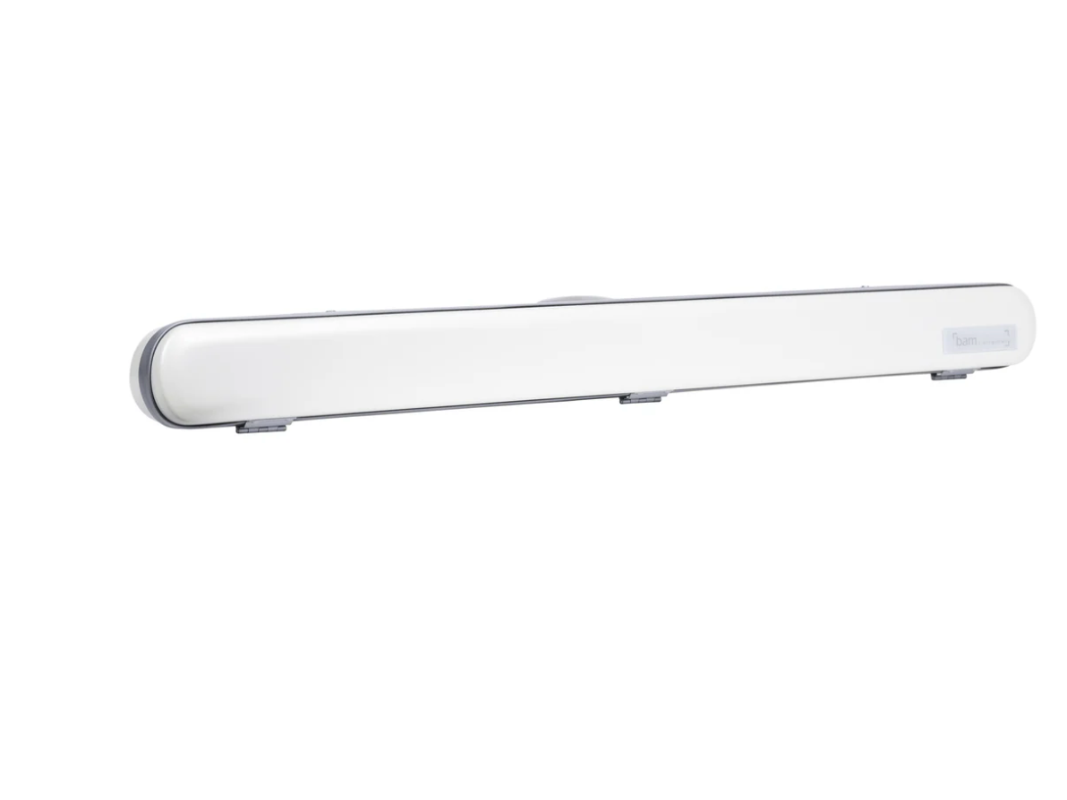 BAM HIGHTECH 2 BOWS CASE FOR VIOLIN, White