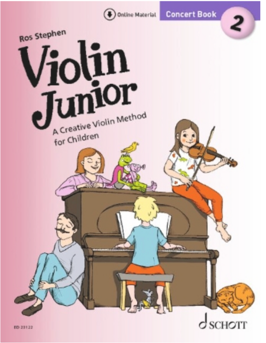 Stephen: Violin Junior: Concert Book 2 (violin) SCHOTT | Metzler Violins