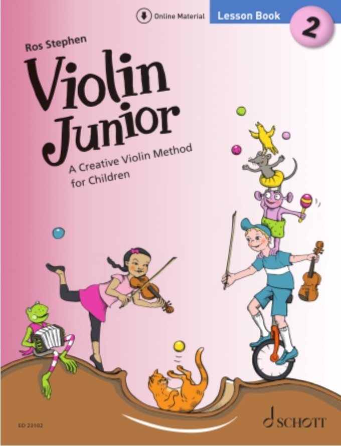 Stephen: Violin Junior: Lesson Book 2 (violin) SCHOTT | Metzler Violins