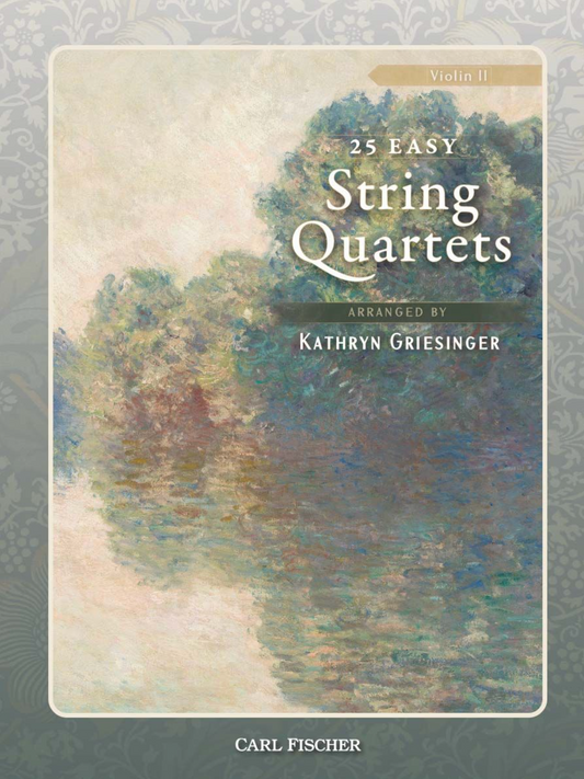 Griesinger: 25 Easy String Quartets (violin 2) | Metzler Violins
