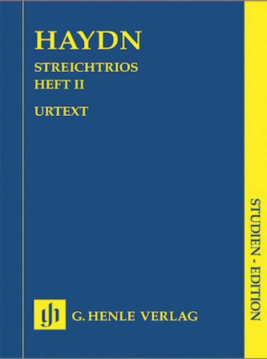Haydn: String Trios – Volume 2 (study score) HENLE | Metzler Violins