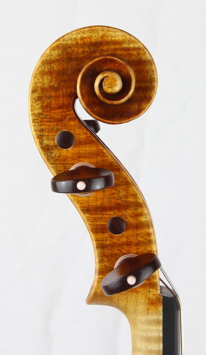 George Yu violin, 2022, antiqued, Louisville, Kentucky | Metzler Violins