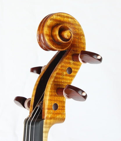 George Yu violin, 2022, antiqued, Louisville, Kentucky | Metzler Violins