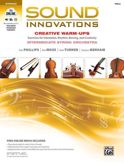 Phillips/Moss/Turner/Benham: Sound Innovations for String Orchestra: Creative Warm-Ups (viola)(audio access) Alfred