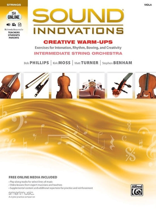 Phillips/Moss/Turner/Benham: Sound Innovations for String Orchestra: Creative Warm-Ups (viola)(audio access) Alfred
