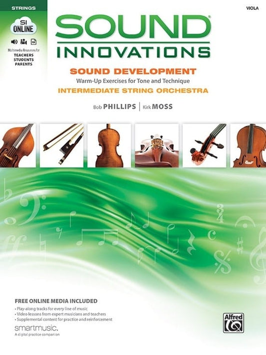 Innovations for String Orchestra: Sound Development (Intermediate), Viola Book, Alfred