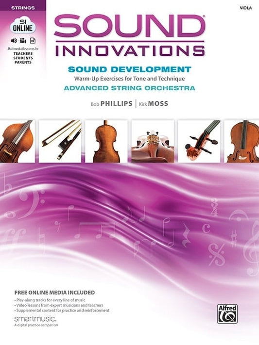 Sound Innovations for String Orchestra: Sound Development (Advanced), Viola Book, Alfred