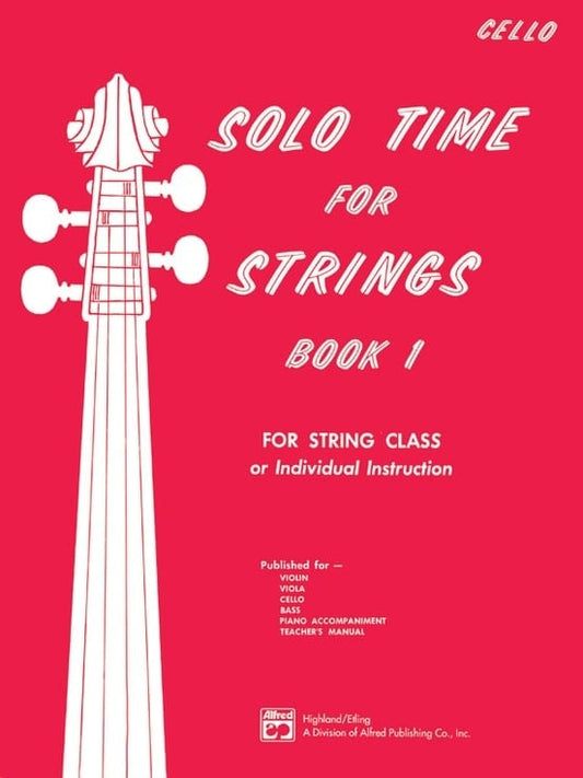 Etling, F.R.: Solo Time for Strings, Book 1 (cello)