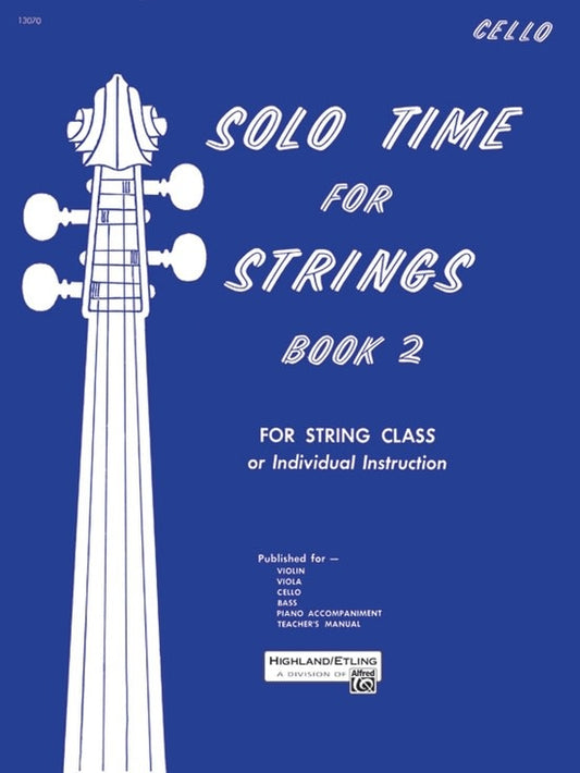 Etling, F.R.: Solo Time for Strings, Book 2 (cello)
