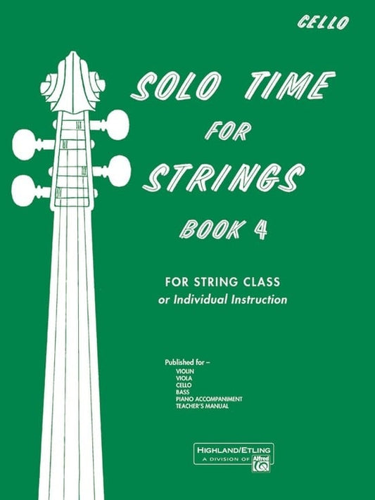 Etling, F.R.: Solo Time for Strings, Book 4 (cello)