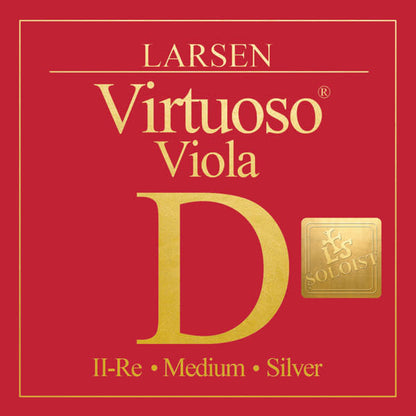 Larsen Virtuoso silver viola D string, Denmark,