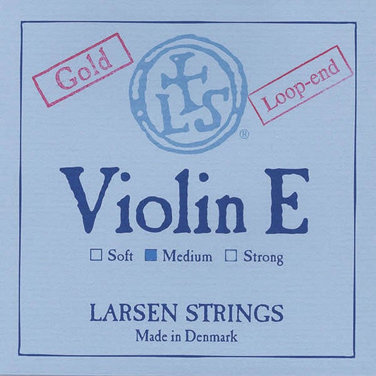 Larsen Original violin E string, gold,