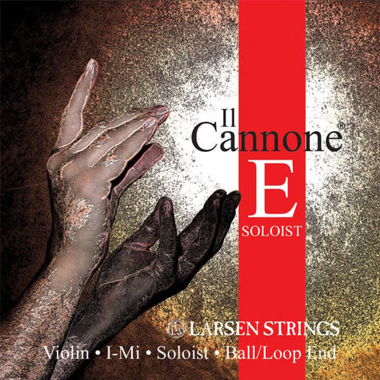 Larsen Il Cannone Soloist violin E string (envelope), removable ball end | Metzler Violins