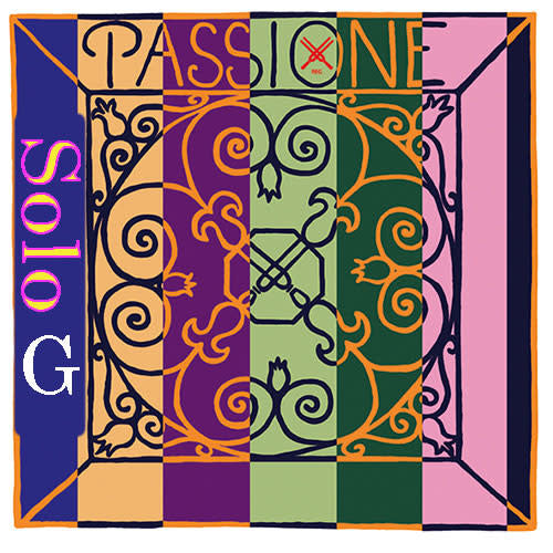 Pirastro PASSIONE SOLO violin G string, gut/silver, medium
