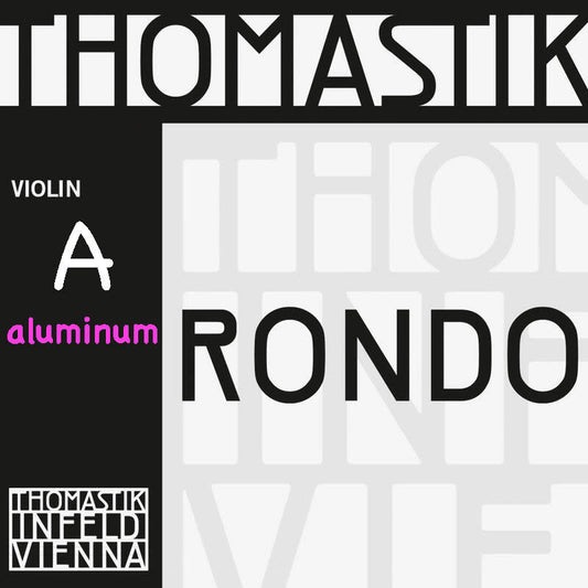 Rondo aluminum violin A string, 4/4 medium, by Thomastik-Infeld, straight