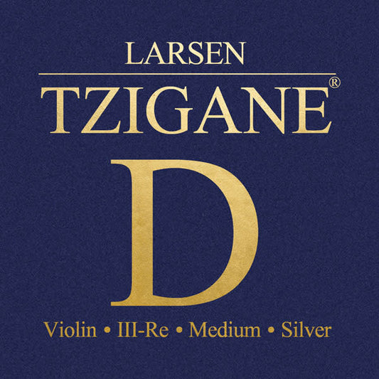 Tzigane violin D string medium by Larsen, Denmark