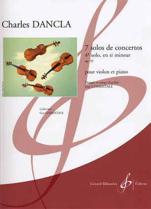 Dancla, Charles: Fourth Solo in b minor (violin & piano)