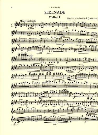Les Vendredis: Glazunov, Liadov, Solokov, d'Osten-Sacken, Wihtol, Vol. 1 (string quartet) set of parts