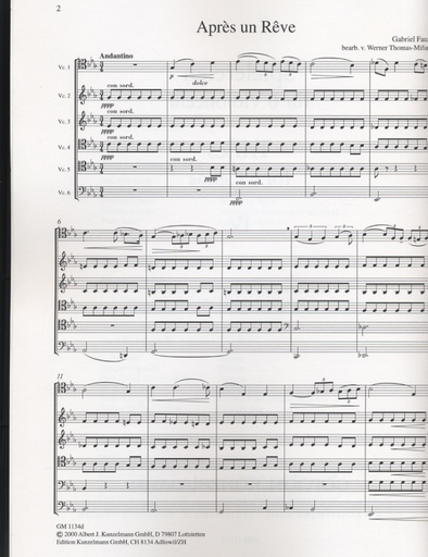 Thomas-Mifune: Spielereien, Vol.4-Trifles for Six Cellos (score & parts)