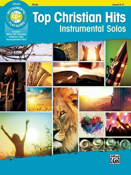 Top Christian Hits Instrumental Solos for Strings (Viola Book + Online Access) Alfred