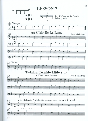 Rhoda: The ABC's of Bass for the Absolute Beginner to Intermediate, Bk.1 (bass)(CD)
