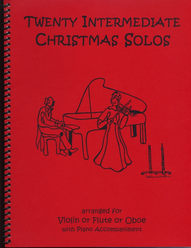 Kelley, Daniel: Twenty Intermediate Christmas Solos (violin & piano)