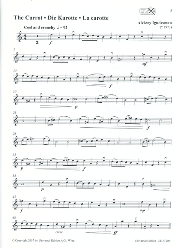 Igudesman: In My Garden (violin, piano) UE