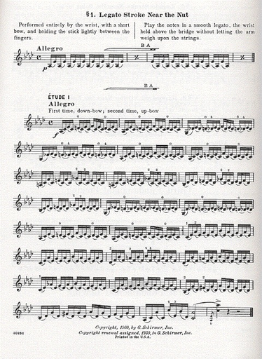 Casorti, A. (Mittell): Techniques of Bowing for the Violin, Op.50 (violin)