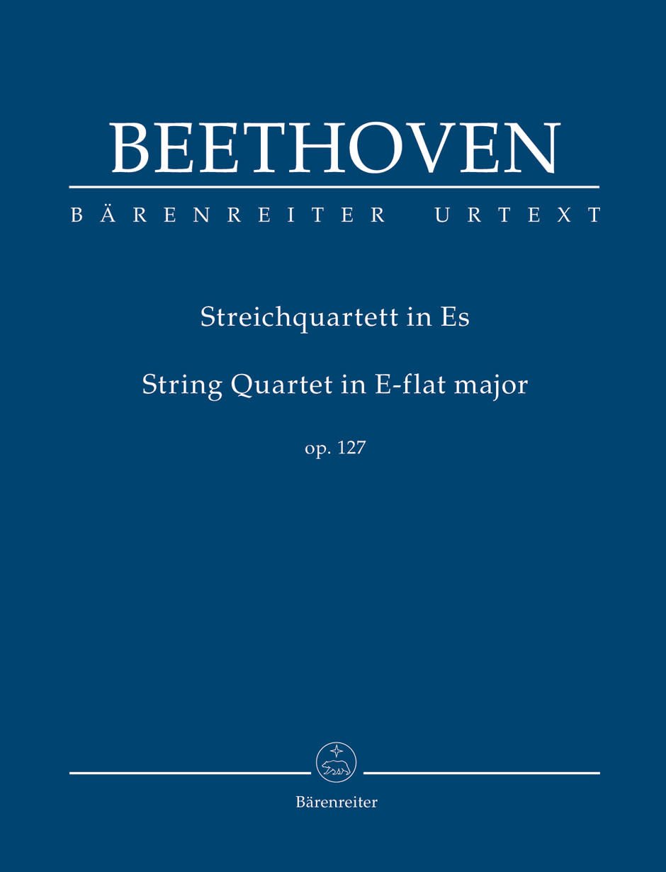 Beethoven (Del Mar): String Quartet, Op. 127, Urtext (study score) Barenreiter