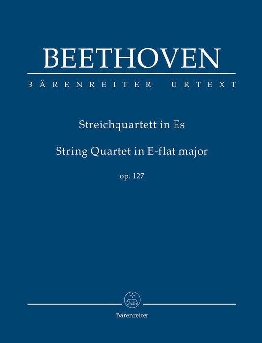 Beethoven (Del Mar): String Quartet, Op. 127, Urtext (study score) Barenreiter