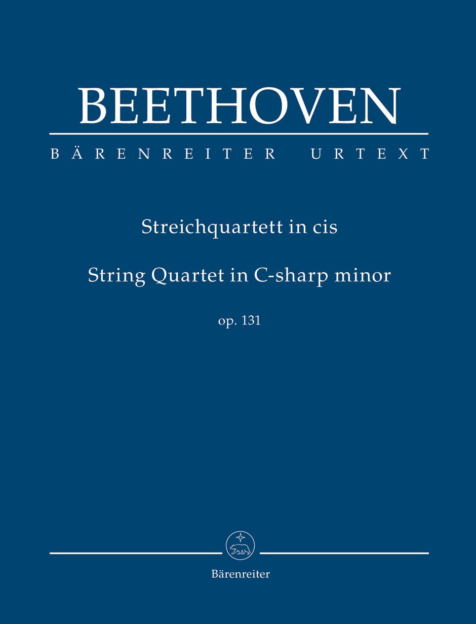 Beethoven (Del Mar): String Quartet, Op. 131, Urtext (study score) Barenreiter