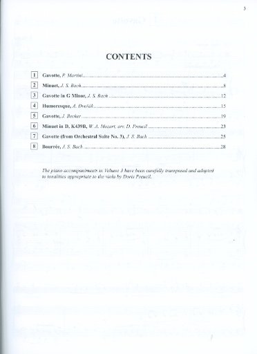 Suzuki: Viola School Vol. 3 (piano accompaniment)