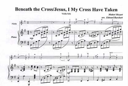 Burckart, Edward: Beneath The Cross (violin & piano)