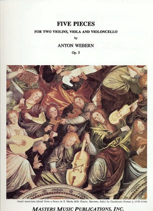 Webern, Anton: Five Pieces for String Quartet Op.5 (score and parts)