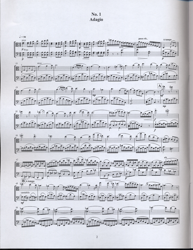 de Beriot, Charles-Auguste (Lish): Spanish Airs, Op. 113 (viola & cello, score & parts)