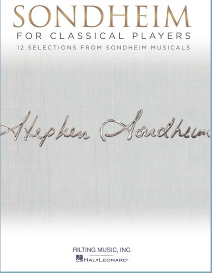 Sondheim: For Classical Players (cello & piano plus digital audio) HL