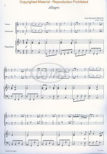 Pejtsik: (collection/score/parts) Classical Piano Trios for Beginners - ARRANGED (piano trio) Editio Musica Budapest