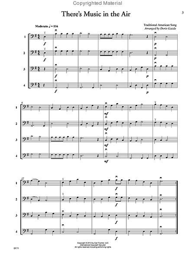 Gazda, Doris: Progressive Quartets (4 cellos)